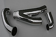 HKS Turbo Aluminum Y-Pipe AFTER Chrome-Like Metal Polishing and Buffing Services