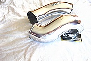 HKS Aluminum Intercooler Piping AFTER Chrome-Like Metal Polishing and Buffing Services