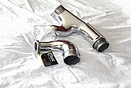 Nissan Skyline Aluminum Intercooler Piping AFTER Chrome-Like Metal Polishing and Buffing Services / Restoration Services