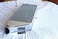 Aluminum Greddy 3-Row Intercooler AFTER Chrome-Like Metal Polishing and Buffing Services / Restoration Services 