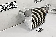 Mazda RX7 Aluminum Intercooler AFTER Chrome-Like Metal Polishing and Buffing Services / Restoration Services - Intercooler Polishing 