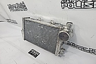 Motorcycle Aluminum Intercooler BEFORE Chrome-Like Metal Polishing and Buffing Services / Restoration Services - Aluminum Polishing 