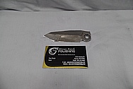 Steel Knife Blades BEFORE Chrome-Like Metal Polishing and Buffing Services / Restoration Services
