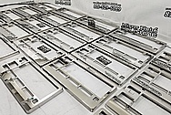 Aluminum Custom Keyboards AFTER Chrome-Like Metal Polishing and Buffing Services - Aluminum Polishing Services - Manufacturer Polishing
