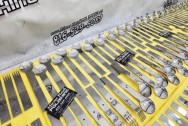 Stainless Steel Manufactured Flatware | Production Modern Flatware AFTER Chrome-Like Metal Polishing and Buffing Services | Restoration Services | Manufacturer Polishing Services