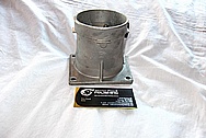Ford Mustang 5.0L Aluminum Mass Air Meter BEFORE Chrome-Like Metal Polishing and Buffing Services / Restoration Services