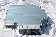 V8 Steel Transmission Pan AFTER Chrome-Like Metal Polishing and Buffing Services