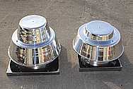 Emerson Centrifugal Roof Ventilator System AFTER Chrome-Like Metal Polishing and Buffing Services