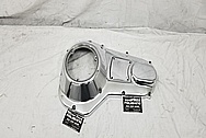1995 Harley Davidson Aluminum Primary Cover AFTER Chrome-Like Metal Polishing and Buffing Services / Restoration Services - Motorcycle Aluminum Polishing