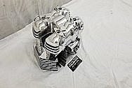 Aluminum Motorcycle Parts AFTER Chrome-Like Metal Polishing and Buffing Services / Restoration Services - Aluminum Polishing 