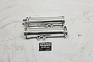 Aluminum Front Motorcycle Lower Forks AFTER Chrome-Like Metal Polishing and Buffing Services / Restoration Services - Aluminum Polishing 
