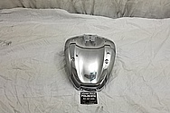 Triumph Bobber Motorcycle Aluminum Piece AFTER Chrome-Like Metal Polishing and Buffing Services / Restoration Services - Aluminum Polishing