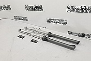 Motorcycle Aluminum Lower Forks AFTER Chrome-Like Metal Polishing and Buffing Services / Restoration Services 