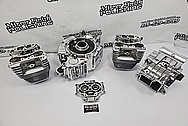 Harley Davidson Aluminum Engine Parts AFTER Chrome-Like Metal Polishing and Buffing Services / Restoration Services - Aluminum Polishing 