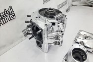 Harley Davidson Motorcycle Engine and Rocker Covers AFTER Chrome-Like Metal Polishing and Buffing Services | Restoration Services - Harley Davidson Motorcycle Polishing Services
