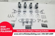 Vintage Motorcycle Engine Carburetor Parts AFTER Chrome-Like Metal Polishing and Buffing Services | Restoration Services | Motorcycle Polishing Services