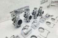 Vintage Motorcycle Engine Carburetor Parts AFTER Chrome-Like Metal Polishing and Buffing Services | Restoration Services | Motorcycle Polishing Services