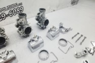 Vintage Motorcycle Engine Carburetor Parts AFTER Chrome-Like Metal Polishing and Buffing Services | Restoration Services | Motorcycle Polishing Services