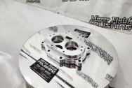 Harley Davidson M8 Transmission Trap Door AFTER Chrome-Like Metal Polishing and Buffing Services | Restoration Services | Harley Davidson Polishing Services
