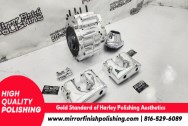 Harley Davidson Engine Parts AFTER Chrome-Like Metal Polishing and Buffing Services | Restoration Services | Harley Davidson Polishing Services