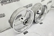 Aluminum Suzuki GSXR1000 Wheel AFTER Chrome-Like Metal Polishing and Buffing Services | Motorcycle Polishing