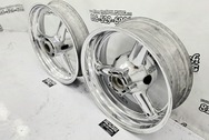 Aluminum Suzuki GSXR1000 Wheel AFTER Chrome-Like Metal Polishing and Buffing Services | Motorcycle Polishing