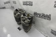 Harley Davidson Stainless Steel Motorcycle Exhaust BEFORE Chrome-Like Metal Polishing and Buffing Services | Restoration Services - Harley Davidson Motorcycle Polishing Services