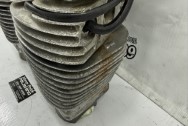 Harley Davidson Stainless Steel Motorcycle Exhaust BEFORE Chrome-Like Metal Polishing and Buffing Services | Restoration Services - Harley Davidson Motorcycle Polishing Services