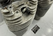 Harley Davidson Stainless Steel Motorcycle Exhaust BEFORE Chrome-Like Metal Polishing and Buffing Services | Restoration Services - Harley Davidson Motorcycle Polishing Services