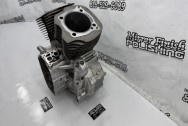 Harley Davidson M8 Engine BEFORE Chrome-Like Metal Polishing and Buffing Services | Restoration Services | Harley Davidson Polishing Services