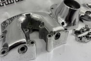 Harley Davidson Engine Parts BEFORE Chrome-Like Metal Polishing and Buffing Services | Restoration Services | Harley Davidson Polishing Services