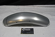 2012 BMW R nineT Aluminum Front Fender BEFORE Chrome-Like Metal Polishing and Buffing Services / Restoration Service