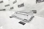 Aluminum Transmission Finned Oil Pan AFTER Chrome-Like Polishing | Wheel Polishing | Aluminum Polishing Services
