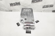 Aluminum Transmission Finned Oil Pan BEFORE Chrome-Like Polishing | Wheel Polishing | Aluminum Polishing Services 