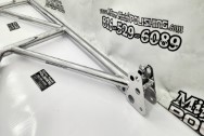 Chromoly Wheelie Bars | Wheelie Bars | Drag Car | Tubing AFTER Chrome-Like Metal Polishing | Pipe Polishing | Tube Polishing | Chromoly Wheelie Bar Polishing Services
