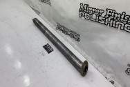 Steel Gas Filler Pipe BEFORE Chrome-Like Polishing | Vintage Polishing | Stainless Steel Polishing Services