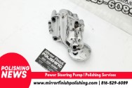 Steel Power Steering Pump AFTER Chrome-Like Metal Polishing | Steel Polishing | Power Steering Pump Polishing 