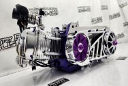 Honda Ruckus | Dorby Works | GY6 Engine | 4 Stroke Plus Rolling Wrench EFI System AFTER Chrome-Like Metal Polishing and Buffing Services - Aluminum Polishing | Scooter Polishing Services | EFI System 
