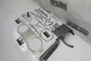 Honda Ruckus Steel Case Brace BEFORE Chrome-Like Metal Polishing and Buffing Services | Steel Polishing | Scooter Polishing Services