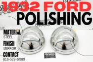 Customers SHOW POLISHING SERVICES AFTER Chrome -Like Polishing Services and Buffing Services
