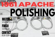 Customers SHOW POLISHING SERVICES AFTER Chrome -Like Polishing Services and Buffing Services