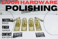Customers SHOW POLISHING SERVICES AFTER Chrome -Like Polishing Services and Buffing Services