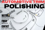 Customers SHOW POLISHING SERVICES AFTER Chrome -Like Polishing Services and Buffing Services