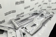 Lincoln Steel Bumper AFTER Chrome-Like Metal Polishing and Buffing Services | Steel Polishing Services