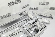 Lincoln Steel Bumper AFTER Chrome-Like Metal Polishing and Buffing Services | Steel Polishing Services