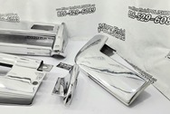 Lincoln Steel Bumper AFTER Chrome-Like Metal Polishing and Buffing Services | Steel Polishing Services