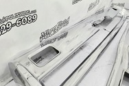Lincoln Steel Bumper AFTER Chrome-Like Metal Polishing and Buffing Services | Steel Polishing Services