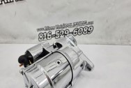 Aluminum Starter Housing AFTER Chrome-Like Metal Polishing and Buffing Services | Restoration Services | Starter Polishing Services