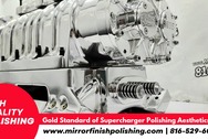 BDS Blower Indy Intake AFTER Chrome-Like Metal Polishing and Buffing Services|Supercharger Polishing Services