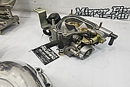 Mazda RX-7 Aluminum Throttle Body BEFORE Chrome-Like Metal Polishing - Aluminum Polishing Services 